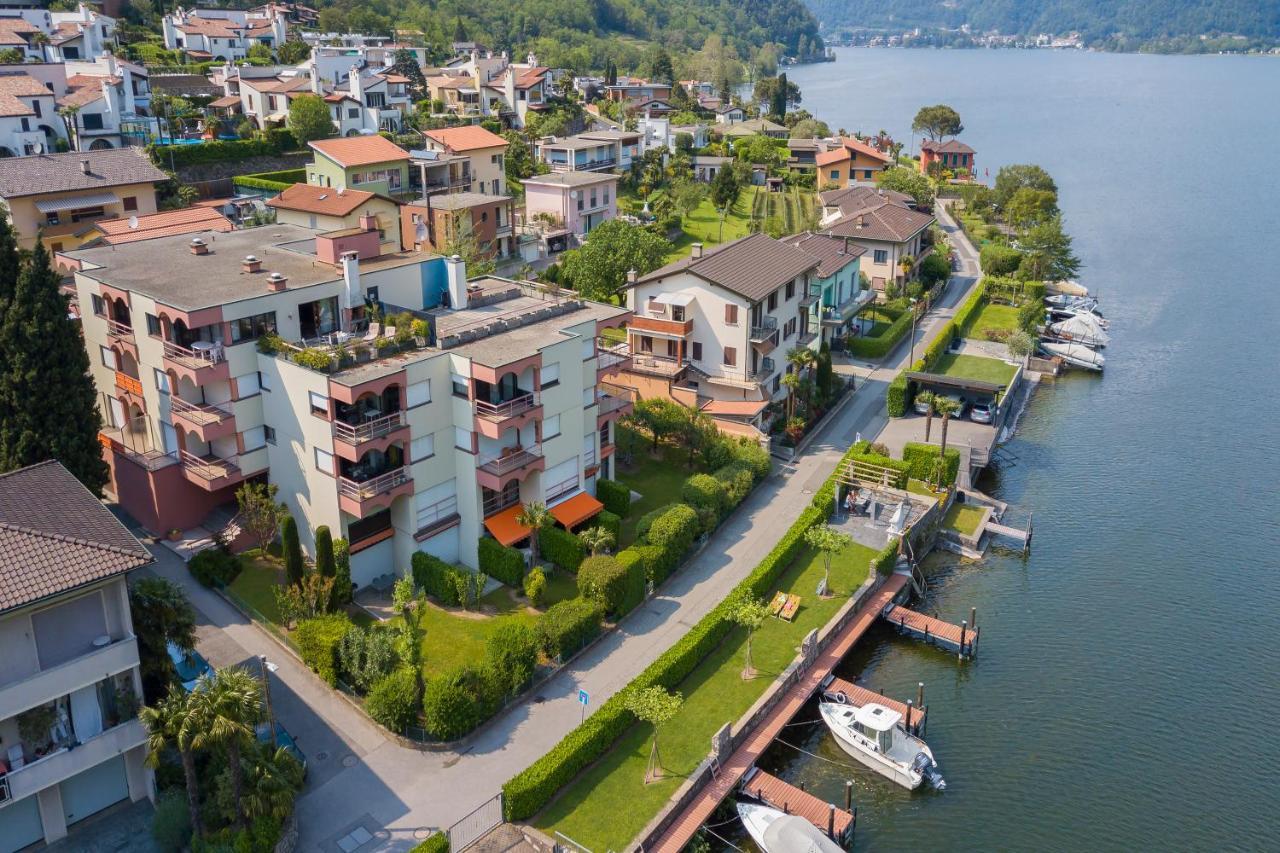 Apartamento Casa Bader Riva San Vitale Exterior foto