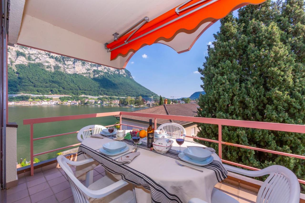 Apartamento Casa Bader Riva San Vitale Exterior foto
